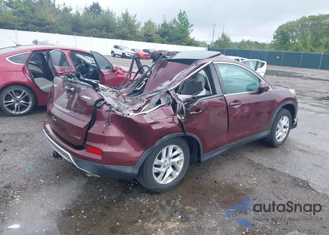 2016 Honda Cr-V Ex из США, поврежденный, VIN 5J6RM4H58GL095543